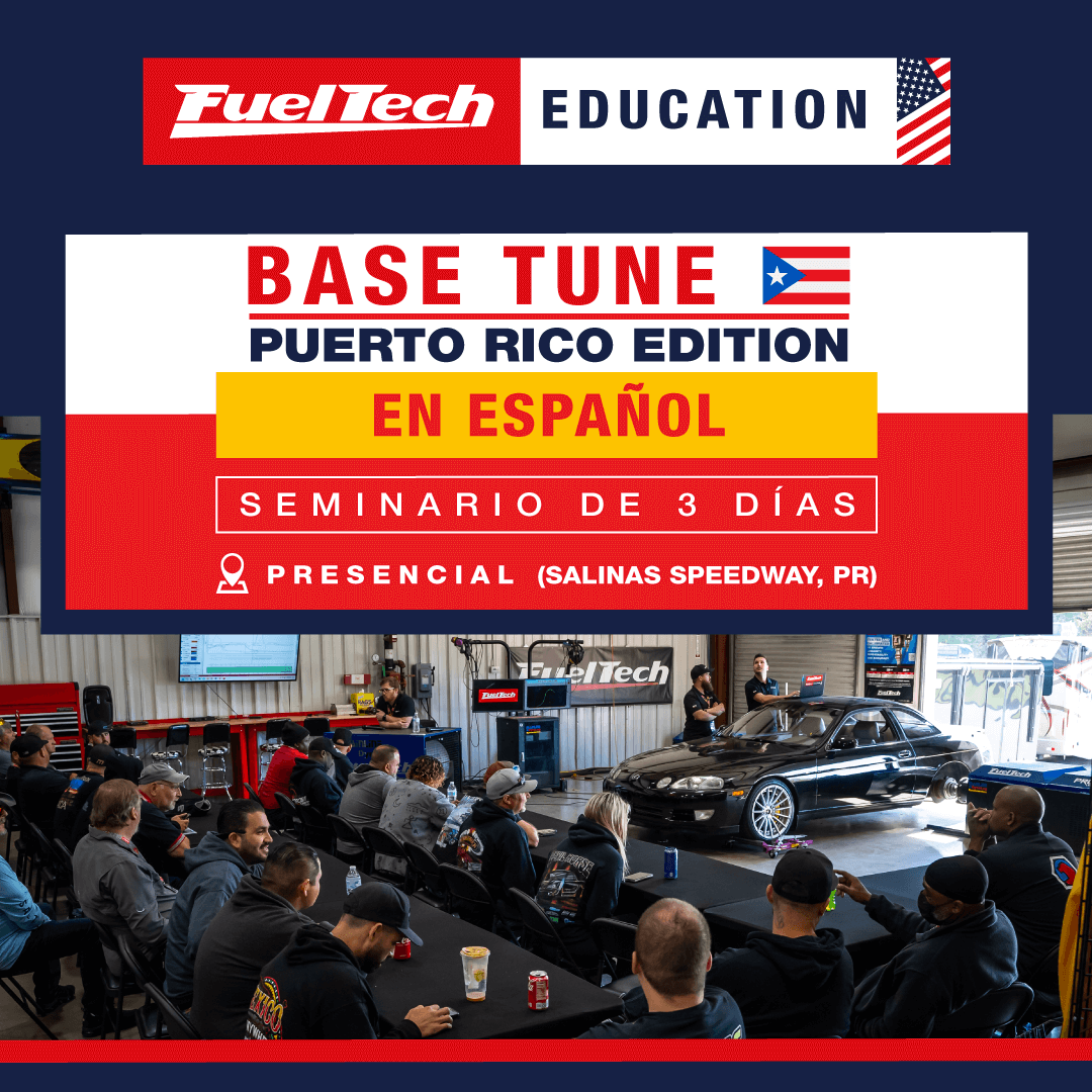 FUELTECH USA Base Tune Seminario de 3 días   En Español   PR EDITION