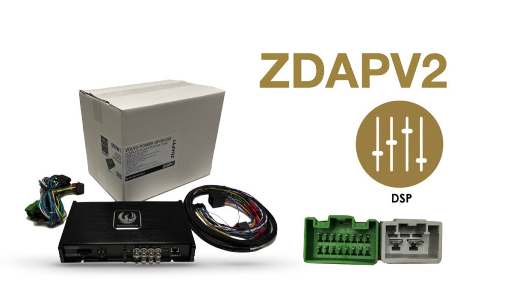 Phoenix Gold ZDAPV2 Plug & Play DSP Amplifier (Volvo 07 19)