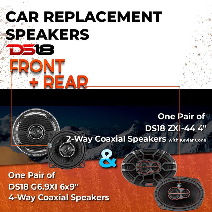 DS191 Car Speaker Replacement fits 1988 1990 for Chevrolet Beretta