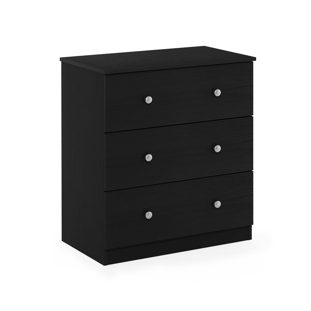 2736 Furinno Tidur Simple Design 3 Drawer Dresser  Americano