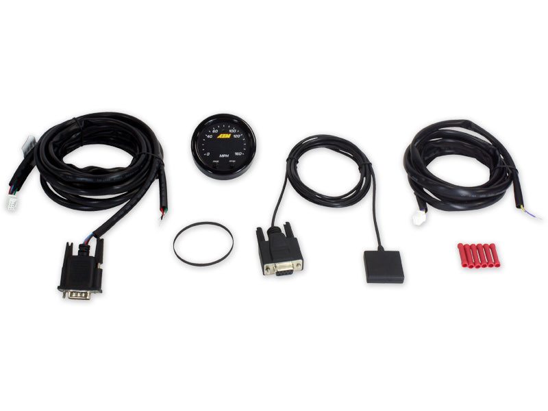 AEM X Series GPS Speedometer Gauge Kit 0 160 MPH / 0 240 KPH