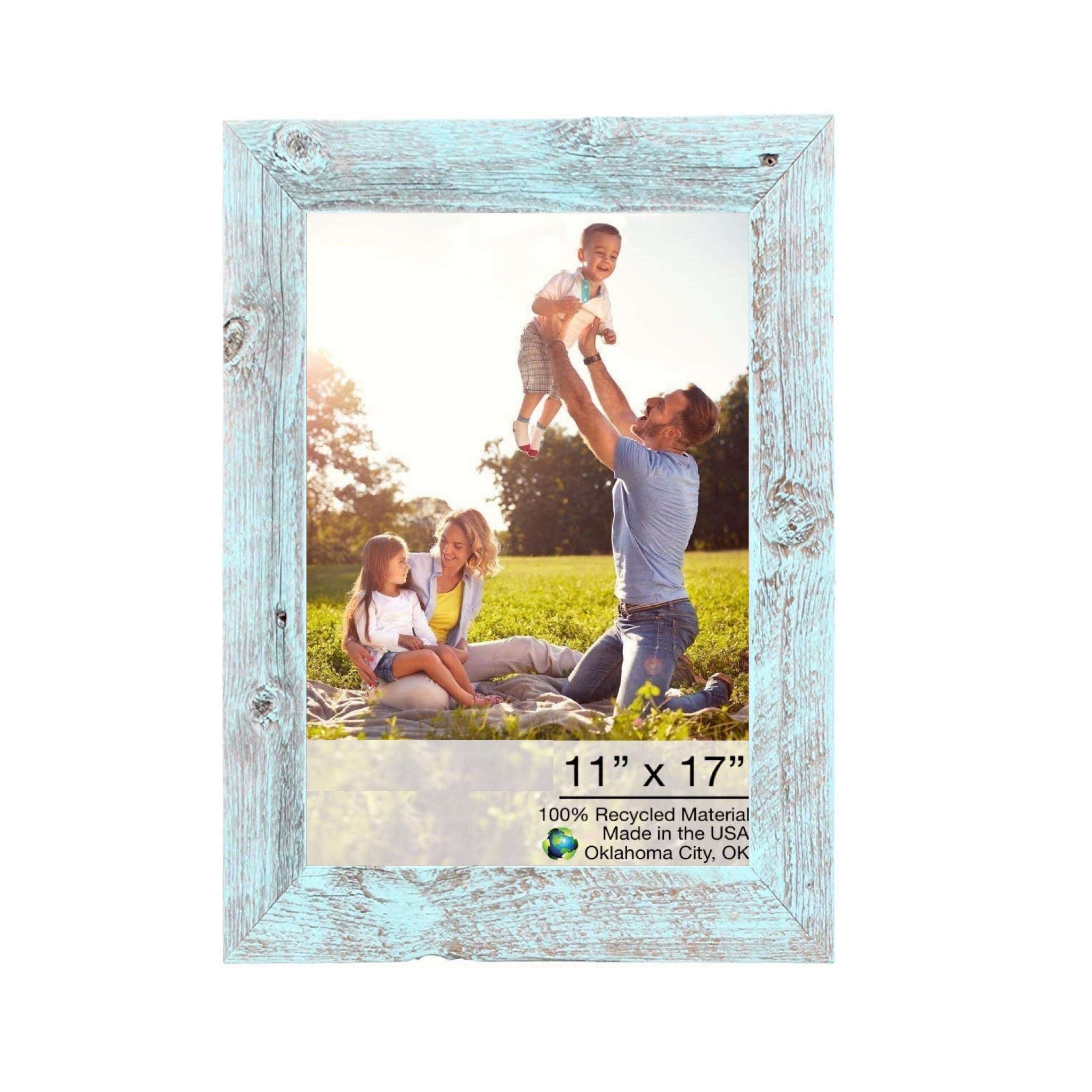2736 11X17 Rustic Blue Picture Frame