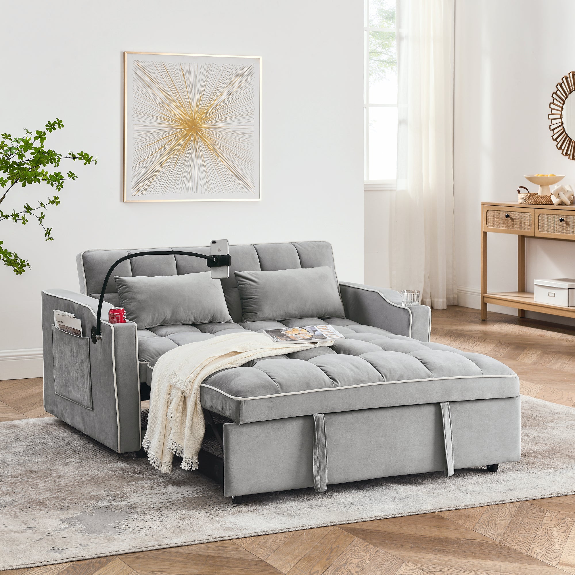 2594 Streamdale Versatile Foldable Sofa Bed (Three Lengths)