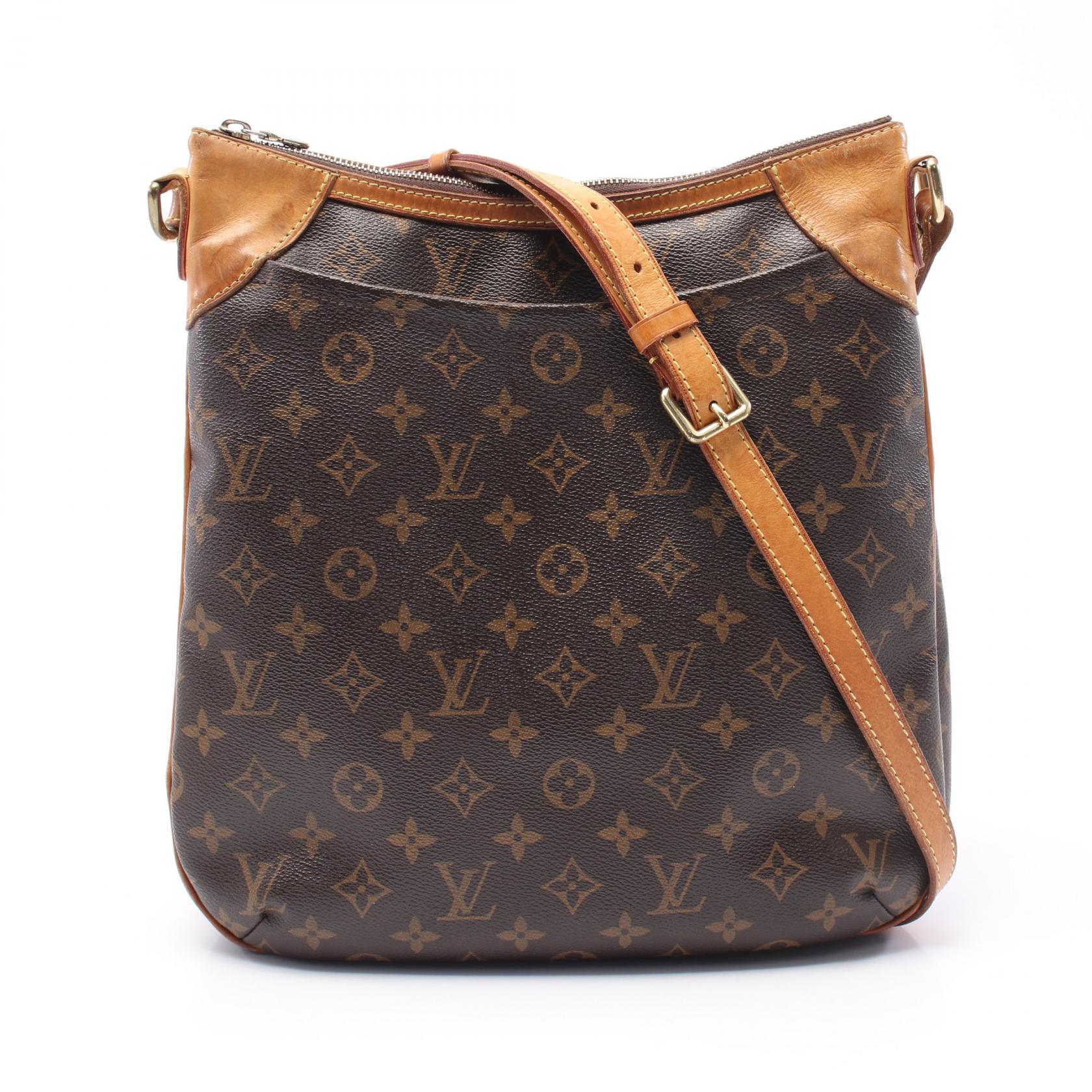 2604 Louis Vuitton Odeon MM Monogram Shoulder Bag