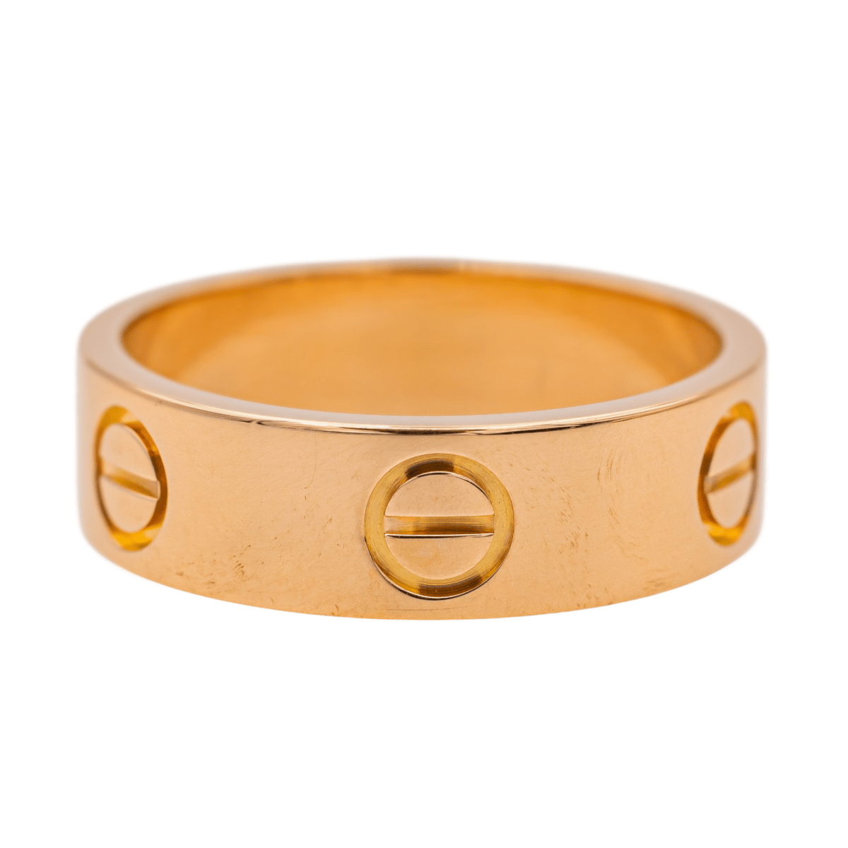 RIVLUXE Bague Cartier "Love" en or rose