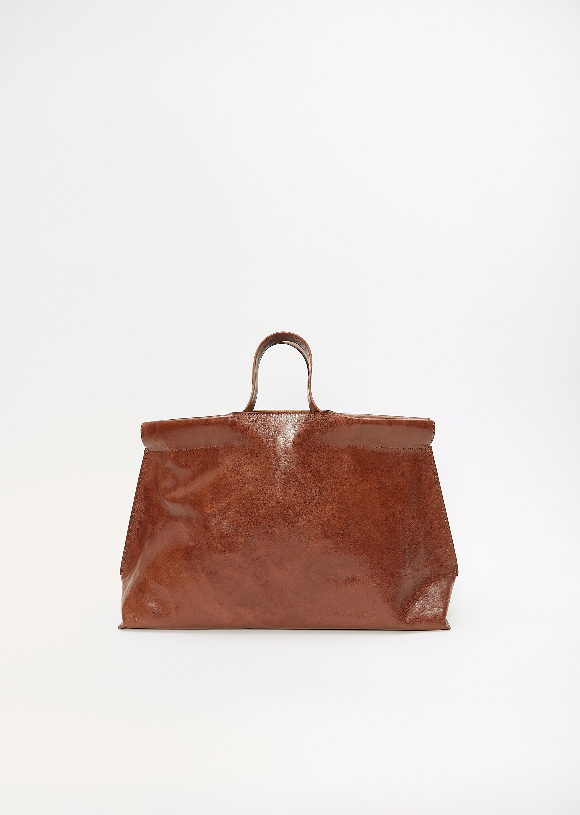 BEA MOMBAERS Shopper Bag  Midi — Cognac