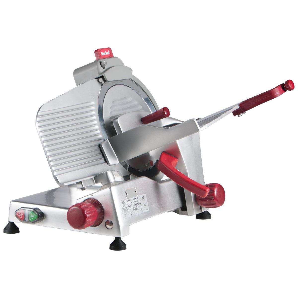Berkel 825E PLUS 10" Manual Gravity Feed Meat Slicer   0.25 hp