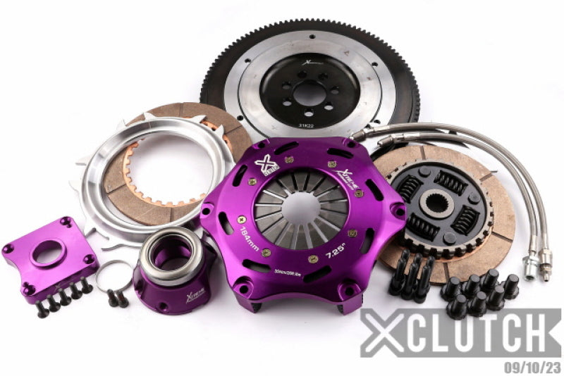 XClutch 07 17 Mitsubishi Lancer EVO X 2.0L 7.25in Twin Sprung Ceramic Clutch Kit