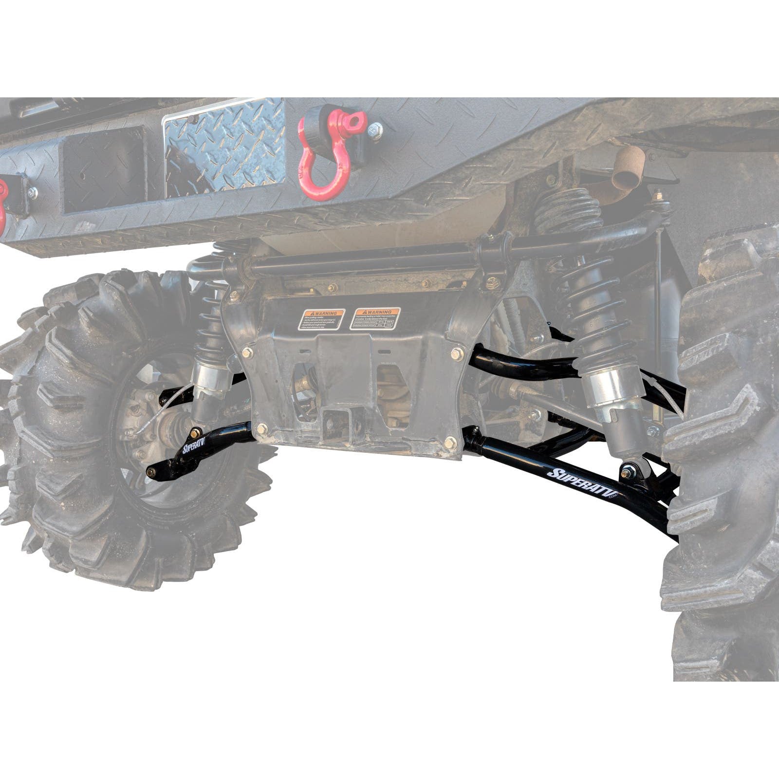 SuperATV Can Am Defender HD5 High Clearance 2" Rear Offset A Arms AA CA DEF 2 R HC 02
