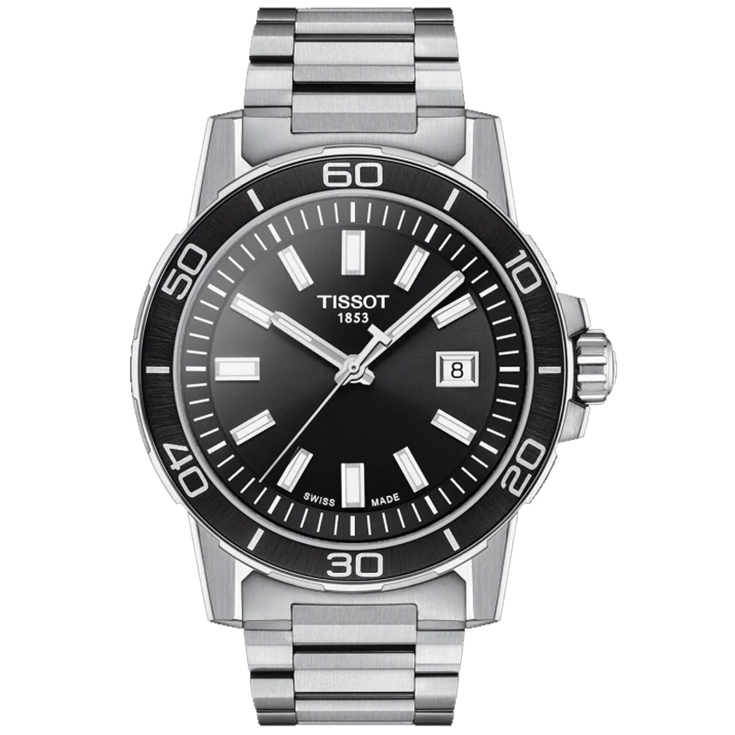 2355 Tissot Men's Supersport Black Dial Watch