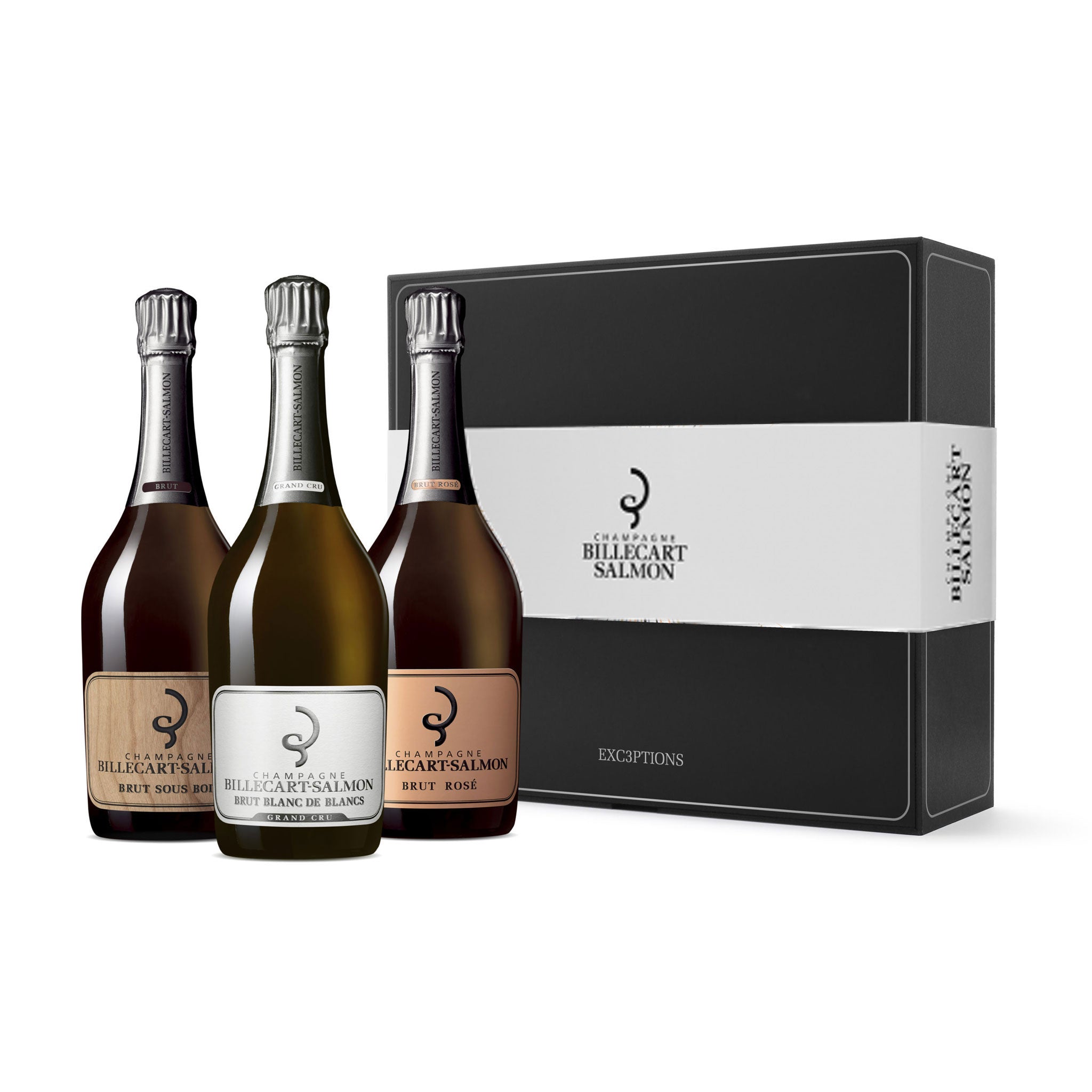Billecart Salmon Exceptions Trio Gift Pack