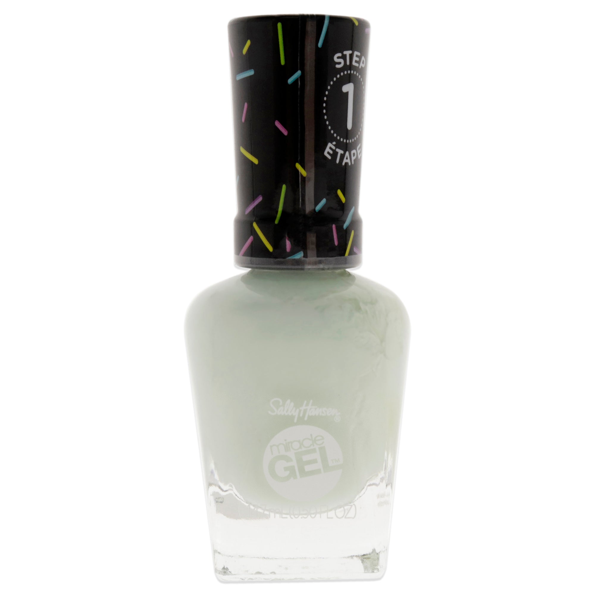 2736 Miracle Gel   166 Mint Together by Sally Hansen for Women   0.5 oz Nail Polish