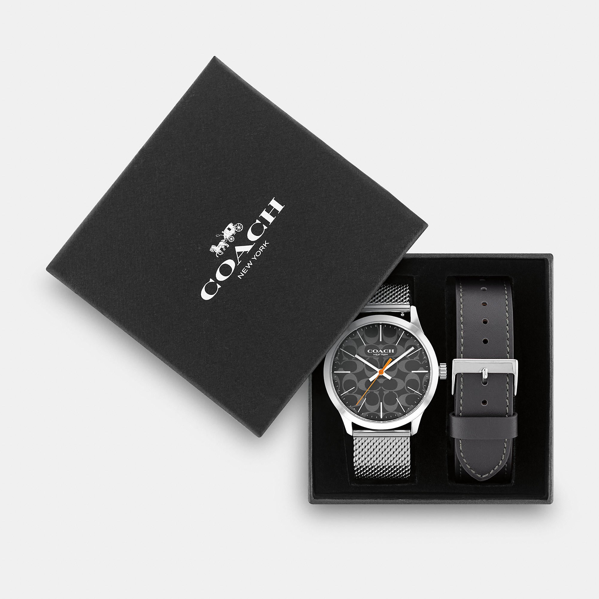 2037 Coach Outlet Boxed Baxter Watch Gift Set  39 Mm