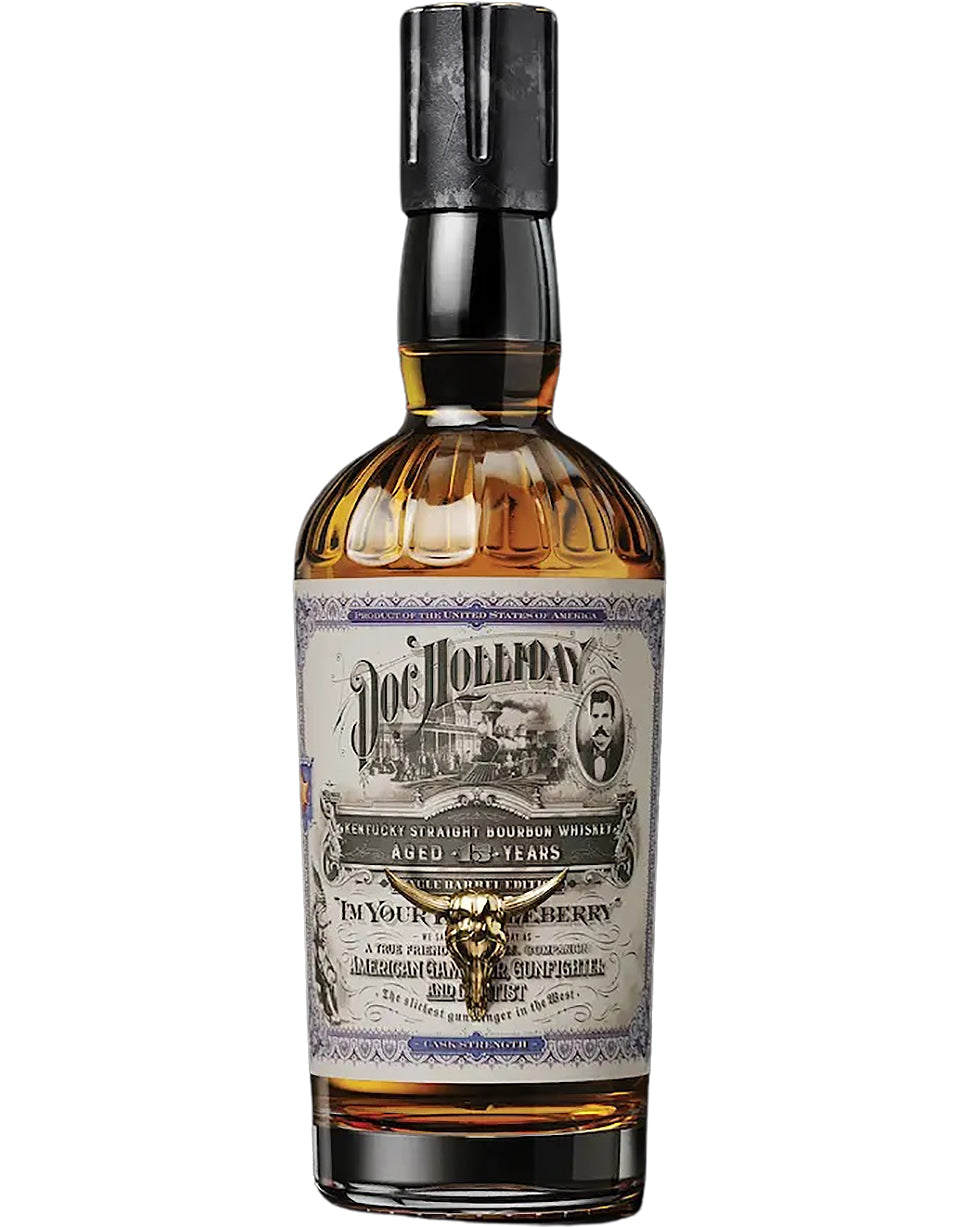 WORLD WHISKEY SOCIETY Doc Holliday 15 Year Straight Bourbon Whiskey
