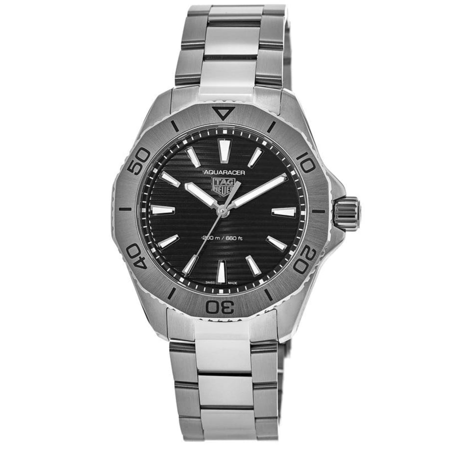 2818 Tag Heuer Aquaracer Quartz Black Dial Steel Men's Watch WBP1110.BA0627