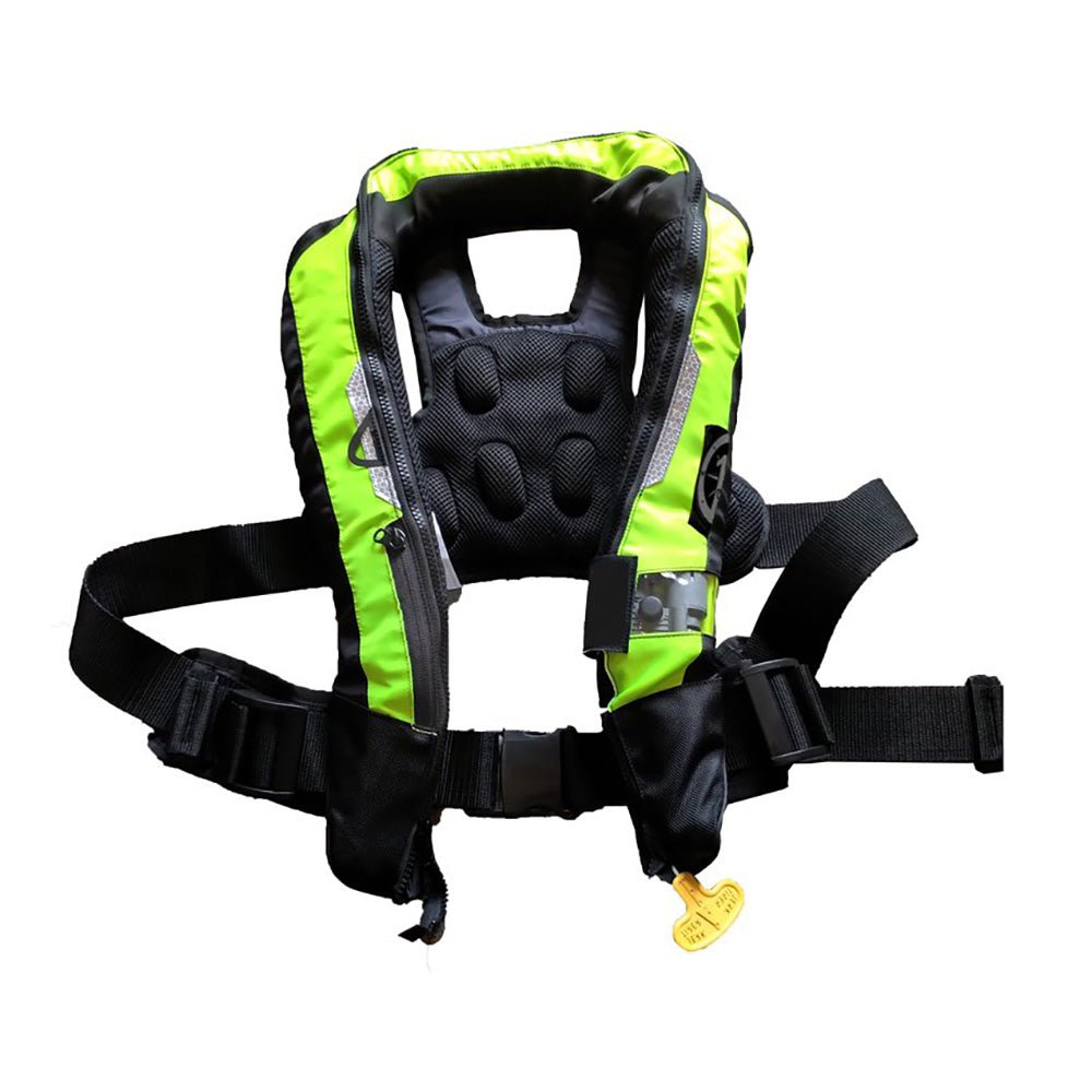 First Watch FW 40PRO Ergo Auto Inflatable PFD   Hi Vis Yellow