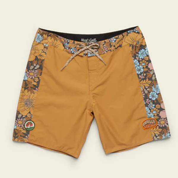 HOWLER BROS Ensueno Flower Power Boardshorts  Dijon