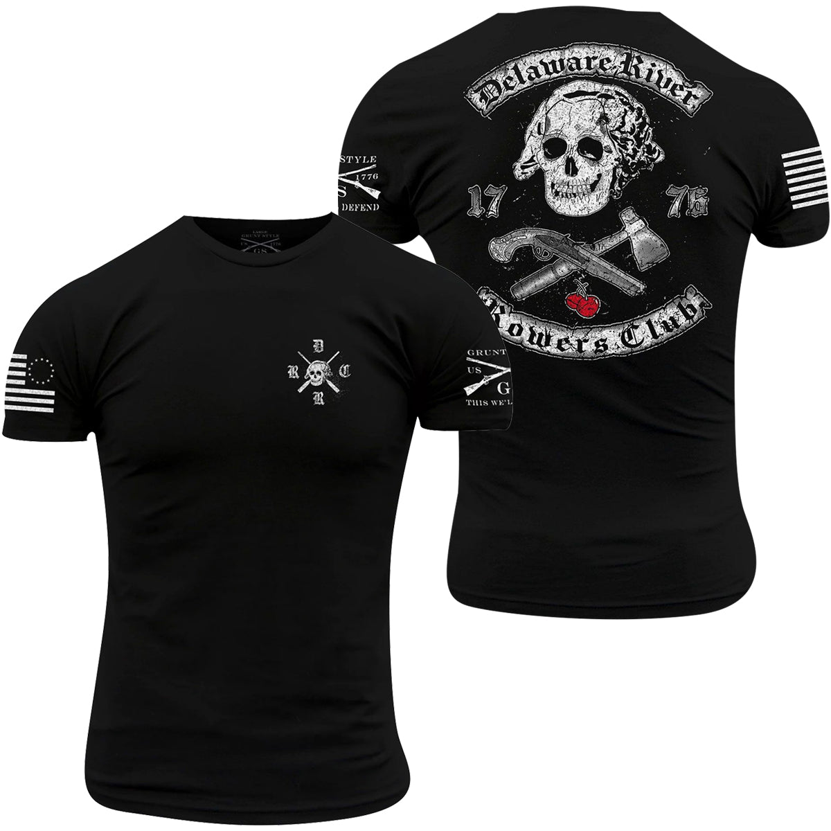 Grunt Style DRRC T Shirt   Black