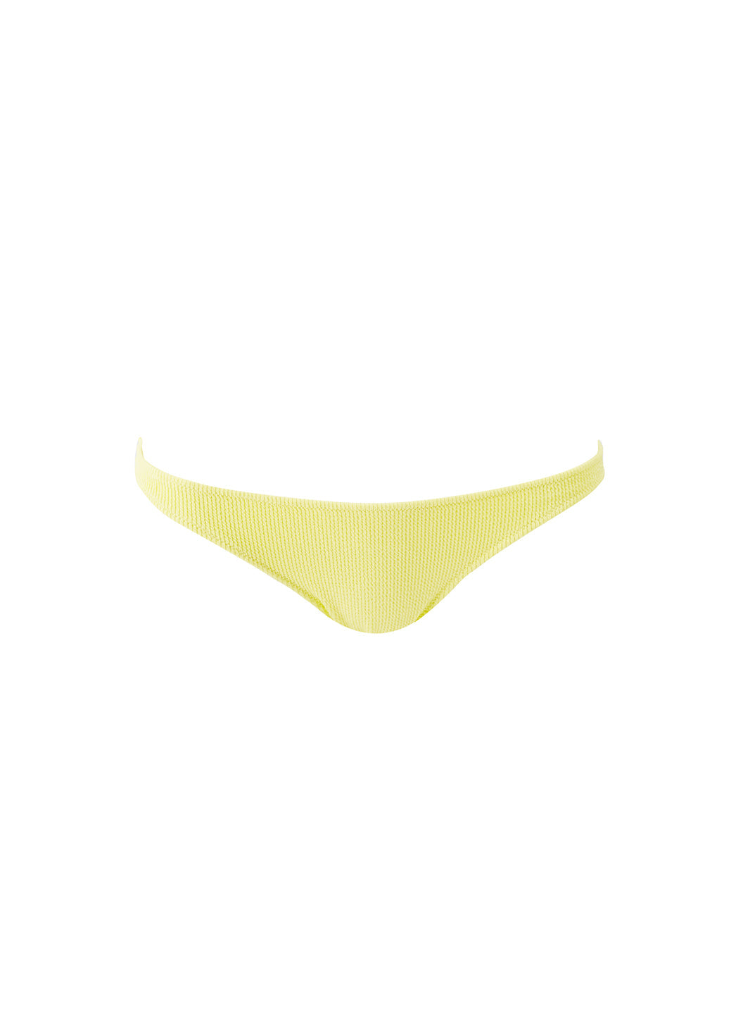 ODABASH_US Exclusive Ibiza Yellow Ridges Bikini Bottom