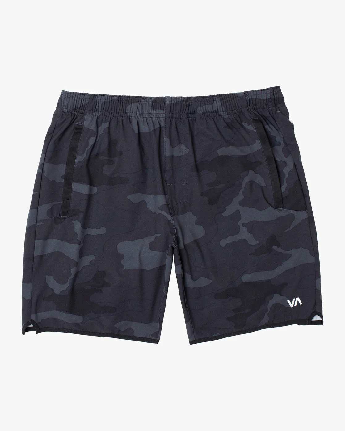 RVCA Mens Yogger Stretch 17" Athletic Shorts   Camo