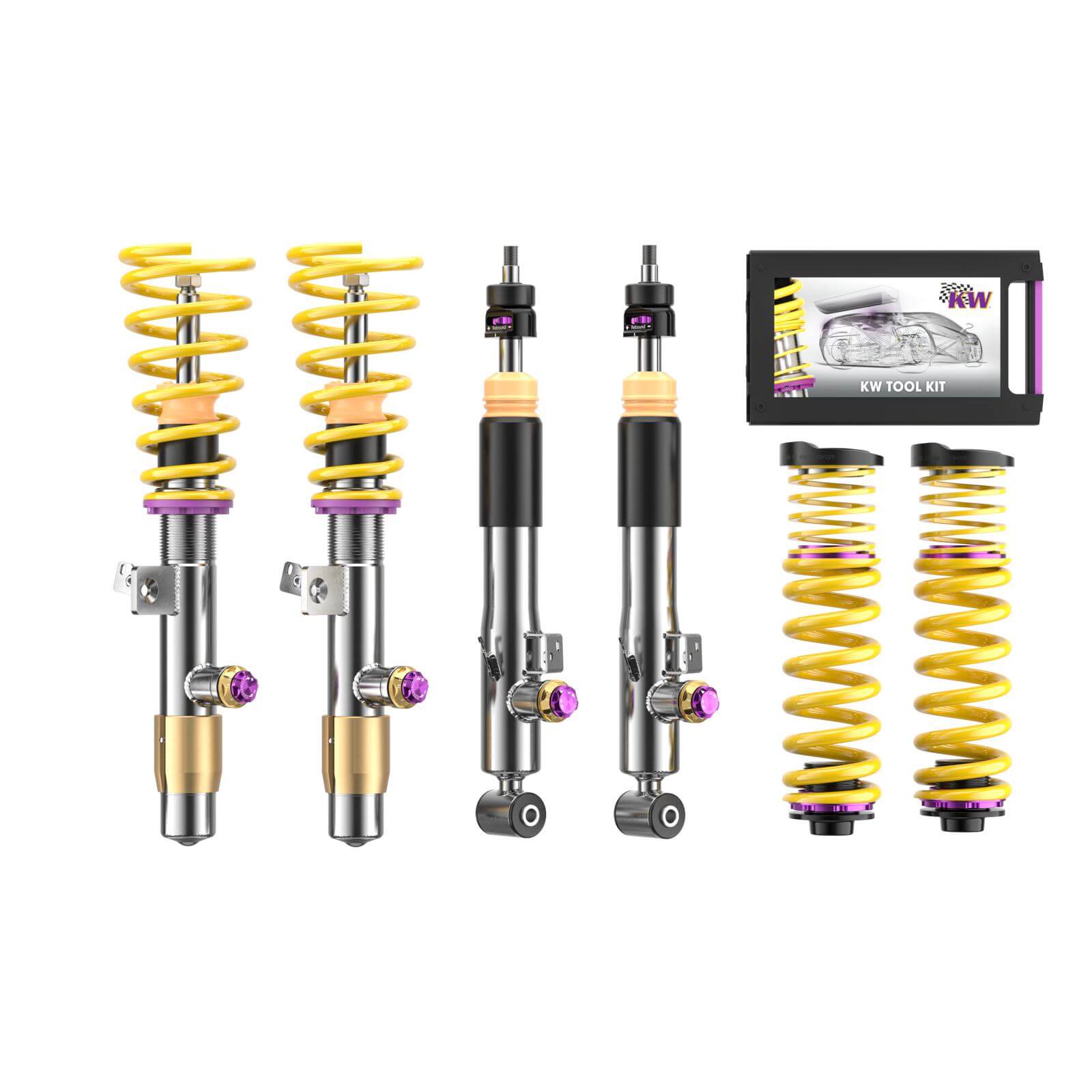 KW AUTOMOTIVE KW 3A766016 Coilover kit V4 for GENESIS Genesis G80 (RG) 2020+