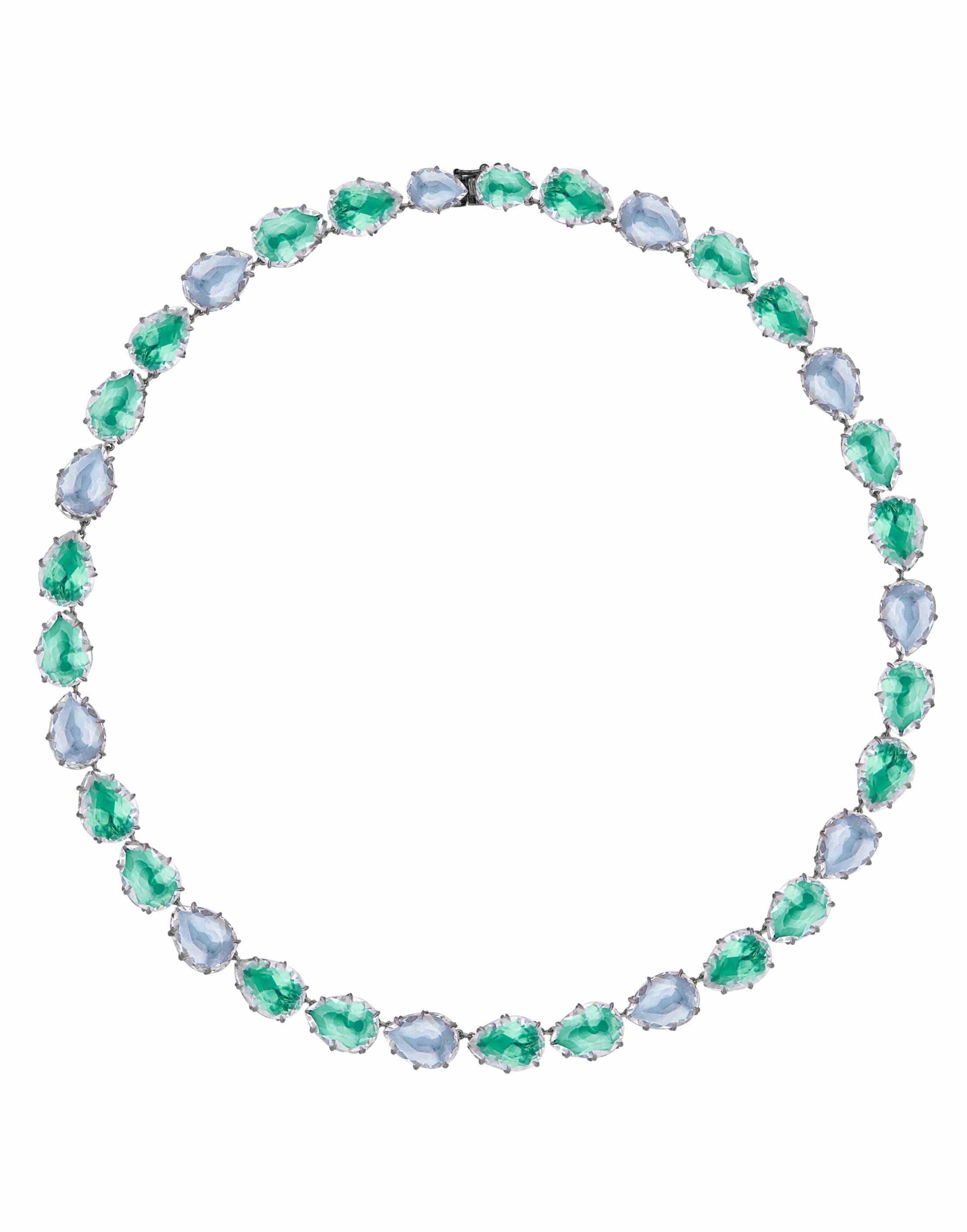 LARKSPUR & HAWK Caterina Rivière Necklace   Aegean