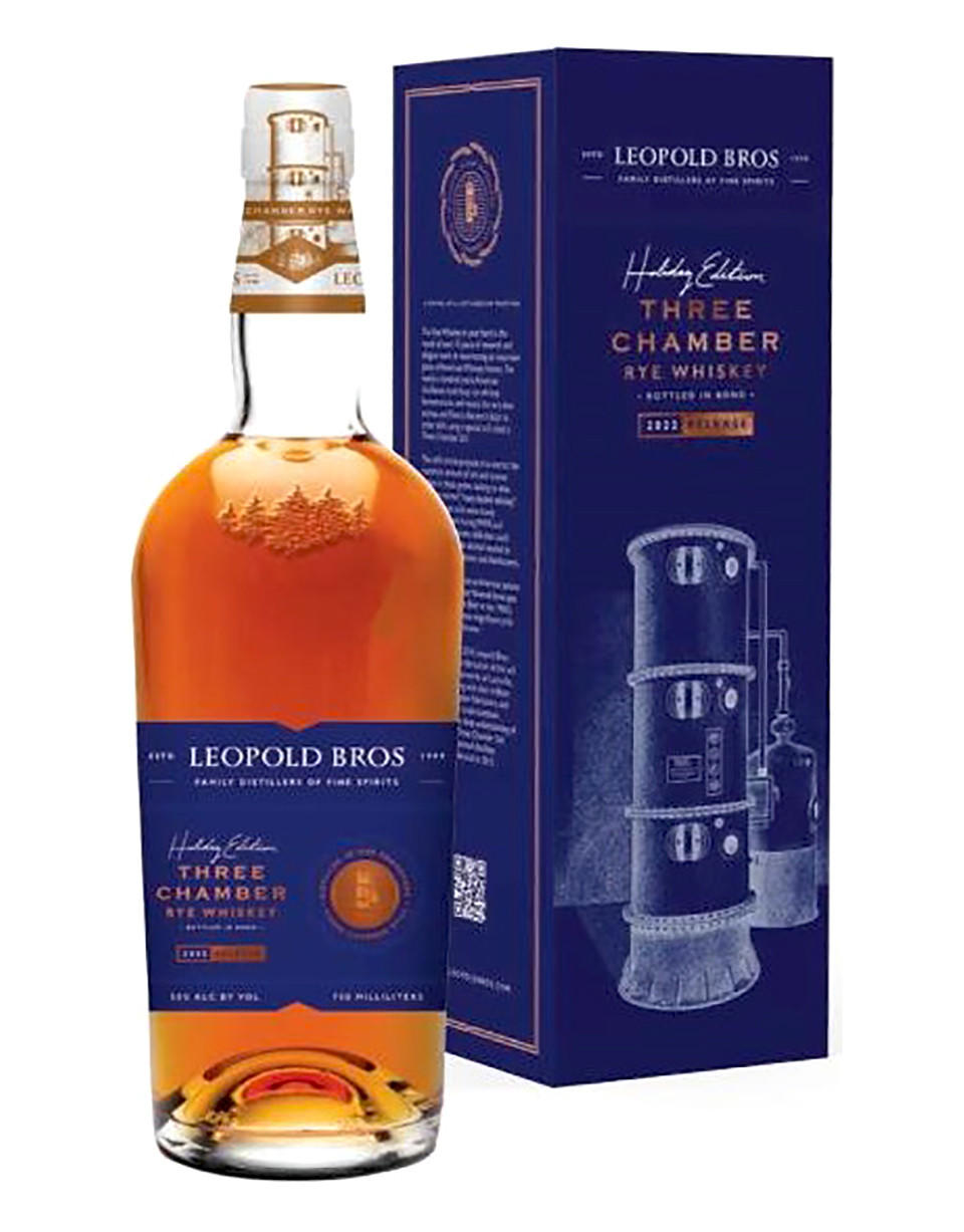 Leopold Bros Three Chamber Holiday Edition Rye Whiskey