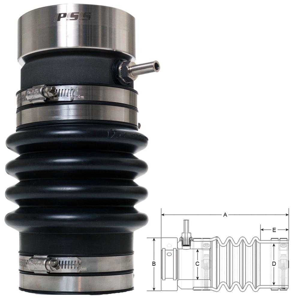 PSS Shaft Seal 2 1/2" Shaft 4" Tube [02 212 400]