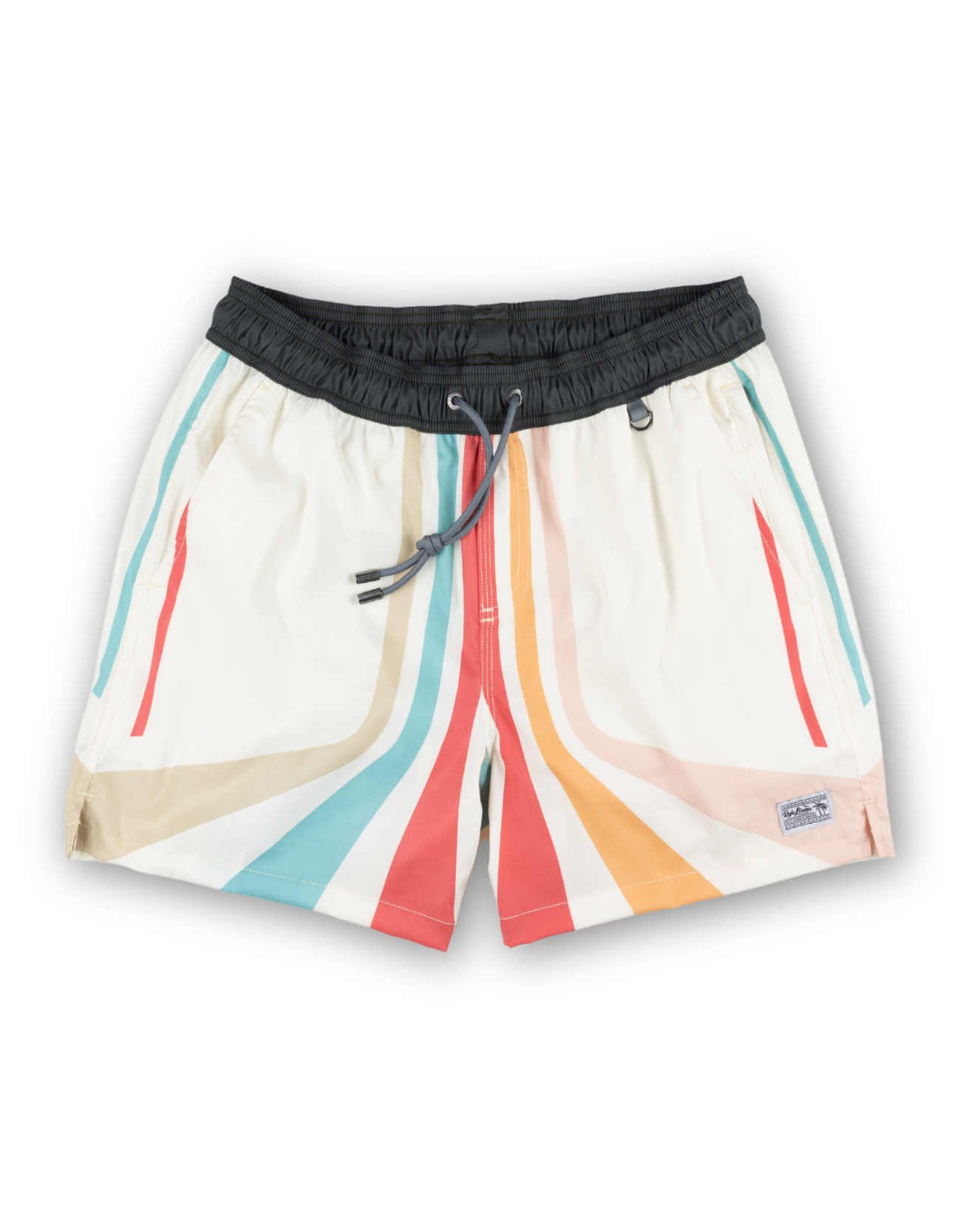 BAJALLAMA RETRO B LEAGUE STRIPES   STRETCH SWIMSUIT
