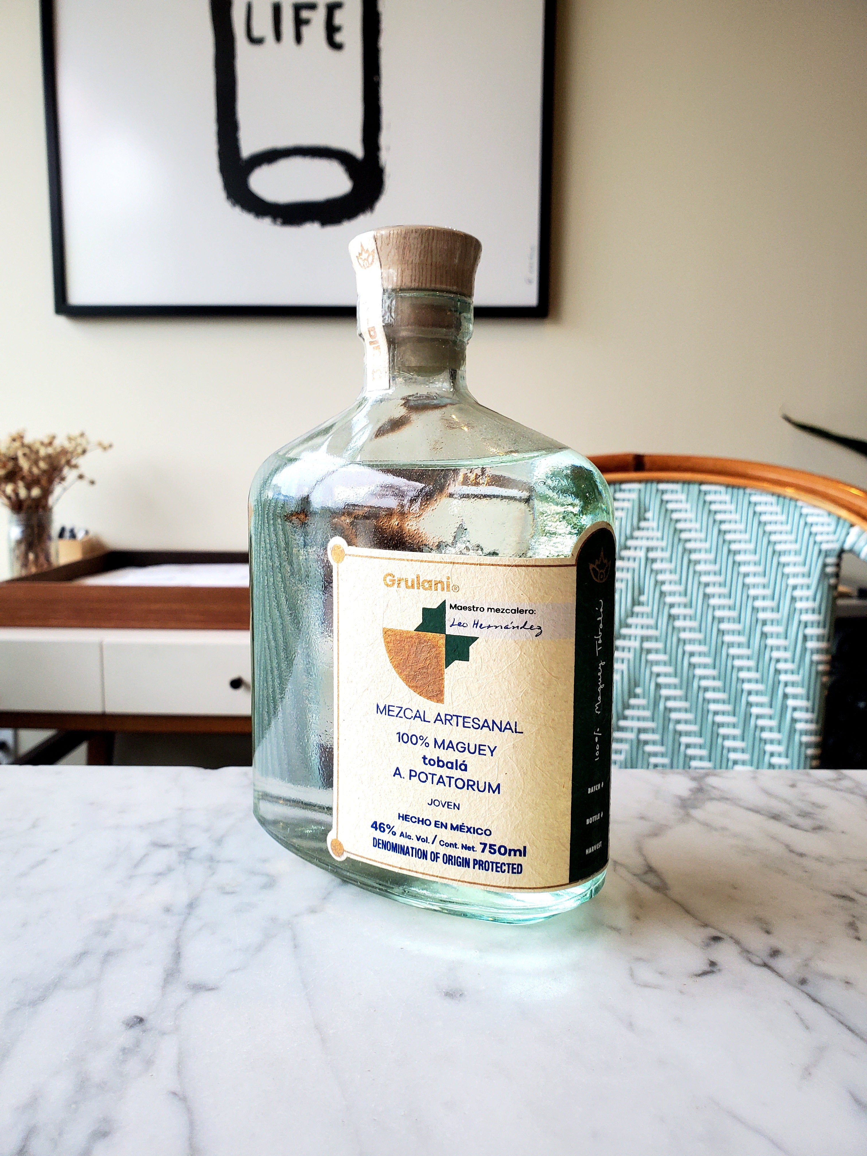 Grulani 'Tobalá' Mezcal Artesenal, Oaxaca, Mexico