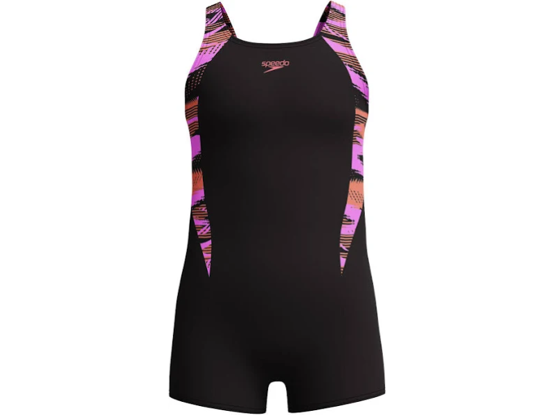 Speedo Hyperboom Splice Girls Legsuit (Purple)