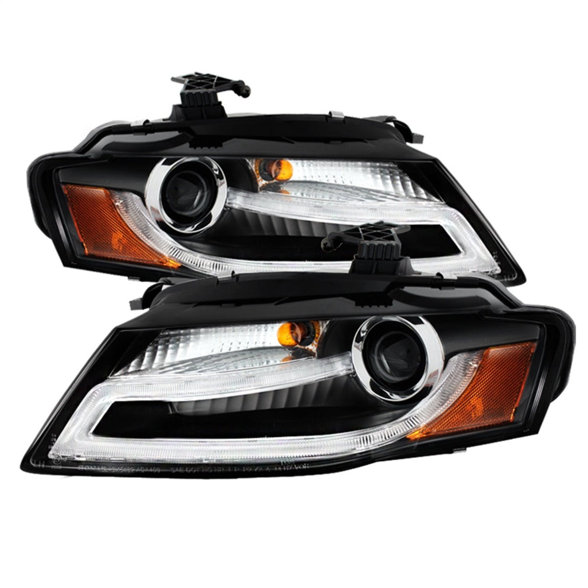 Spyder Auto 5080752 (Spyder) Audi A4 09 12 Projector Headlights Xenon/HID Model Only ( Not Compatibl