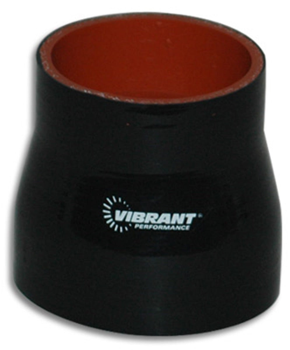 Vibrant Performance 2769 4 Ply Reducer Coupling, 2.25 inch x 2.75 inch x 3 inch Long   Black