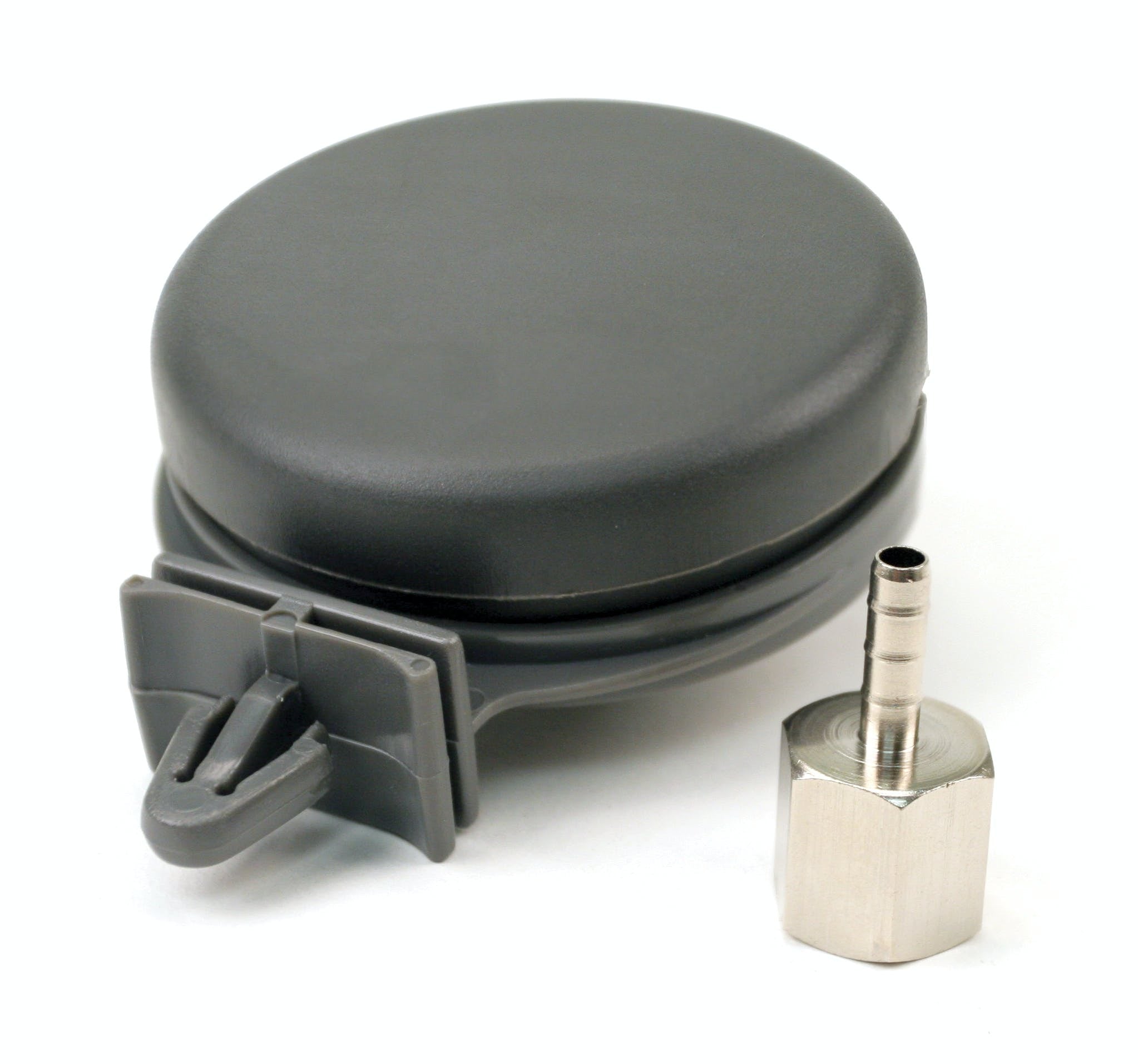 VIAIR 92625 Remote Intake Air Filter Assembly  Plastic Housing  3/8in x 1/2in Tube Fit