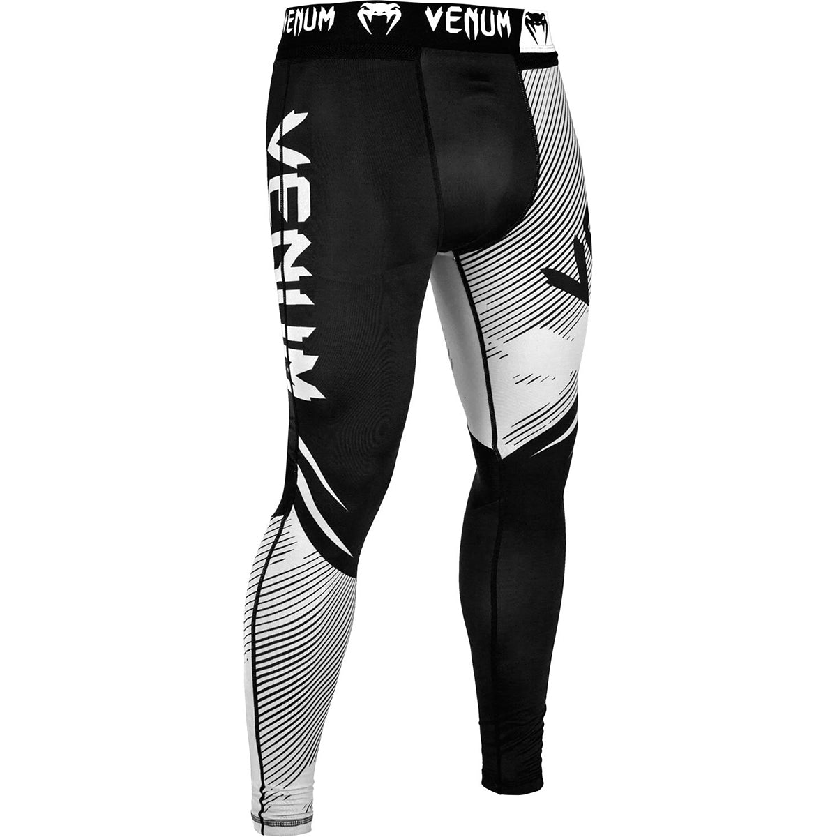 Venum No Gi 2.0 MMA Compression Spats   Black/White