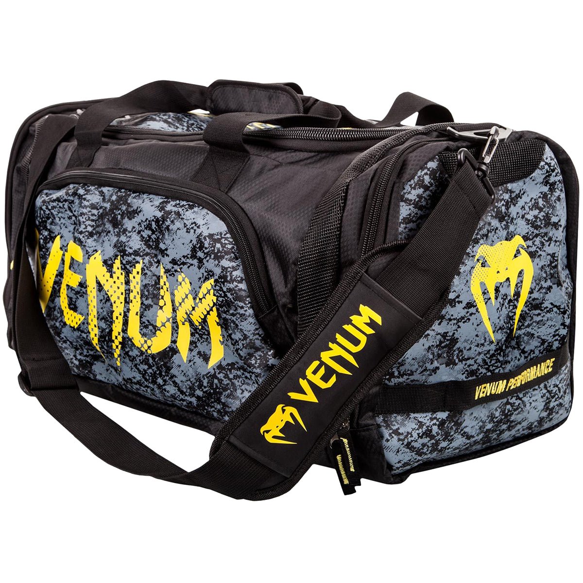 Venum Tramo Sports Bag   Black/Yellow