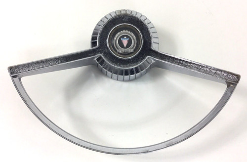 Vintage 1960s AMC Ambassador Steering Wheel Horn Ring POWER STEERING Button