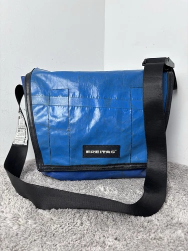 BERSHKA Freitag Recycled Messenger Crossbody Bag