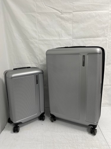 Samsonite Allston LTD 2 Piece Hardside Spinner Luggage Set In Silver