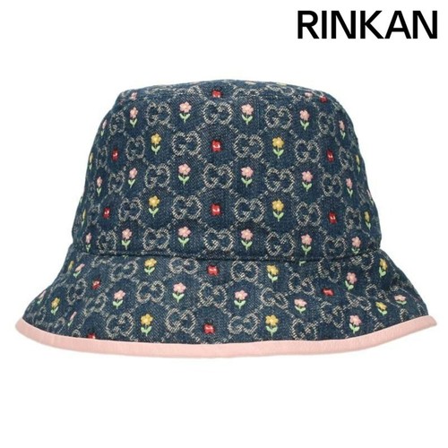 Gucci 701697 3HAJC GG flower pattern bucket hat men's M U e6159192d21a4f7c19