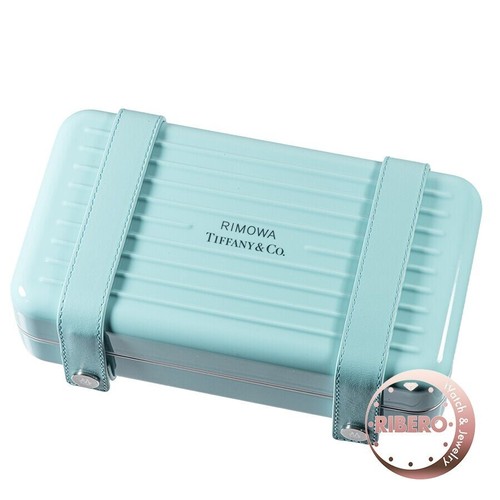 RIMOWA TIFFANY & CO. Jewelry Personal case polycarbonate Tiffany Blue LTD