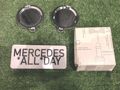 Genuine Original Mercedes Maybach W240 57 62 Champagne Flute Magnetic Trays Pair