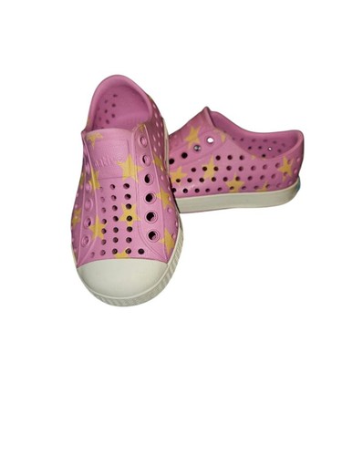Native Shoes Girls' size 6 Jefferson Sugarlite Print Slip On Shoe