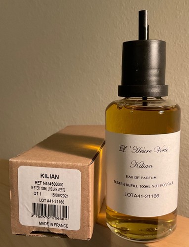 Kilian L’Heure Verte Eau De Parfum 3.4 fl.oz. 100 ml REFILL Splash Bottle B?