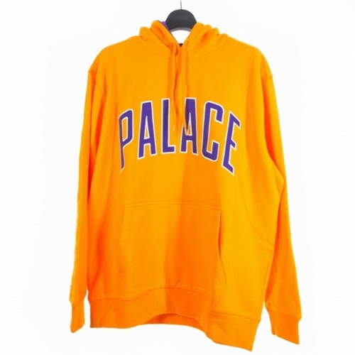 Palace Hoodie Sport Tini Hood Embroidered Cotton XL Yellow U 951d320d3be7baac