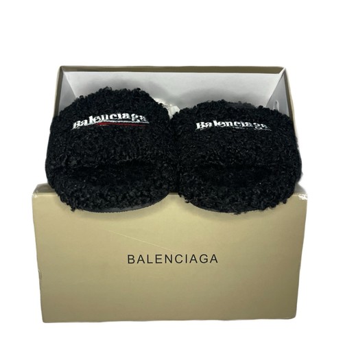 BRANDBLACK ‼️Balenciaga Slides ‘Black’‼️Size 9.5