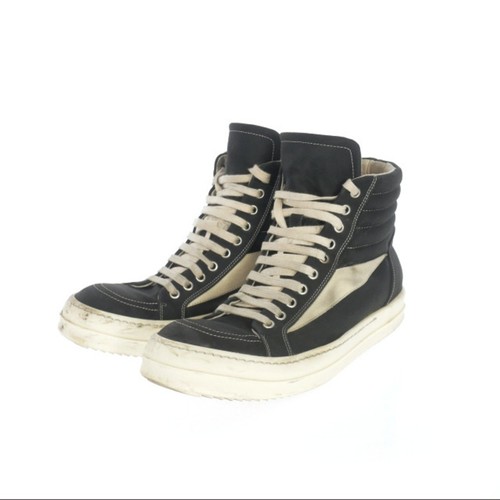 RICK OWENS (DRKSHDW) Dark Shadow DRKSHDW Rick Owens 24AW PORTERVILLE HIGH VINTAGE SNEAKS usato 43af88b