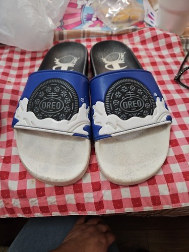 RAYE Champion Oreo limited edition slides men's eight