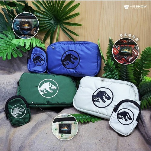 HARDGRAFT Jurassic World: Rebirth Crossbody Bag – Blind Box 1 of 3 colors (Taiwan cinema)