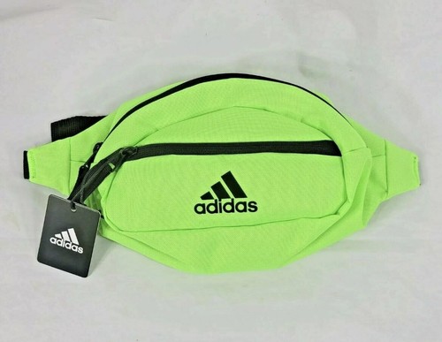 Adidas Unisex Rand II Waist Pack Fanny Pack Bag Neon Volt Zipper New Fast Ship